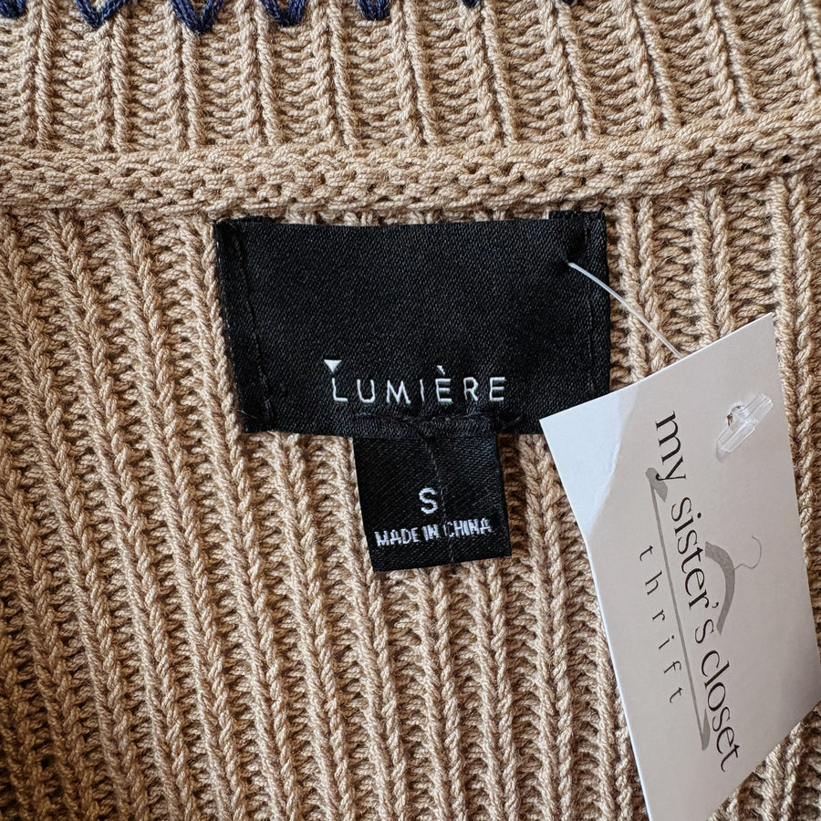 SIZE S | Brown Pocket Sweater