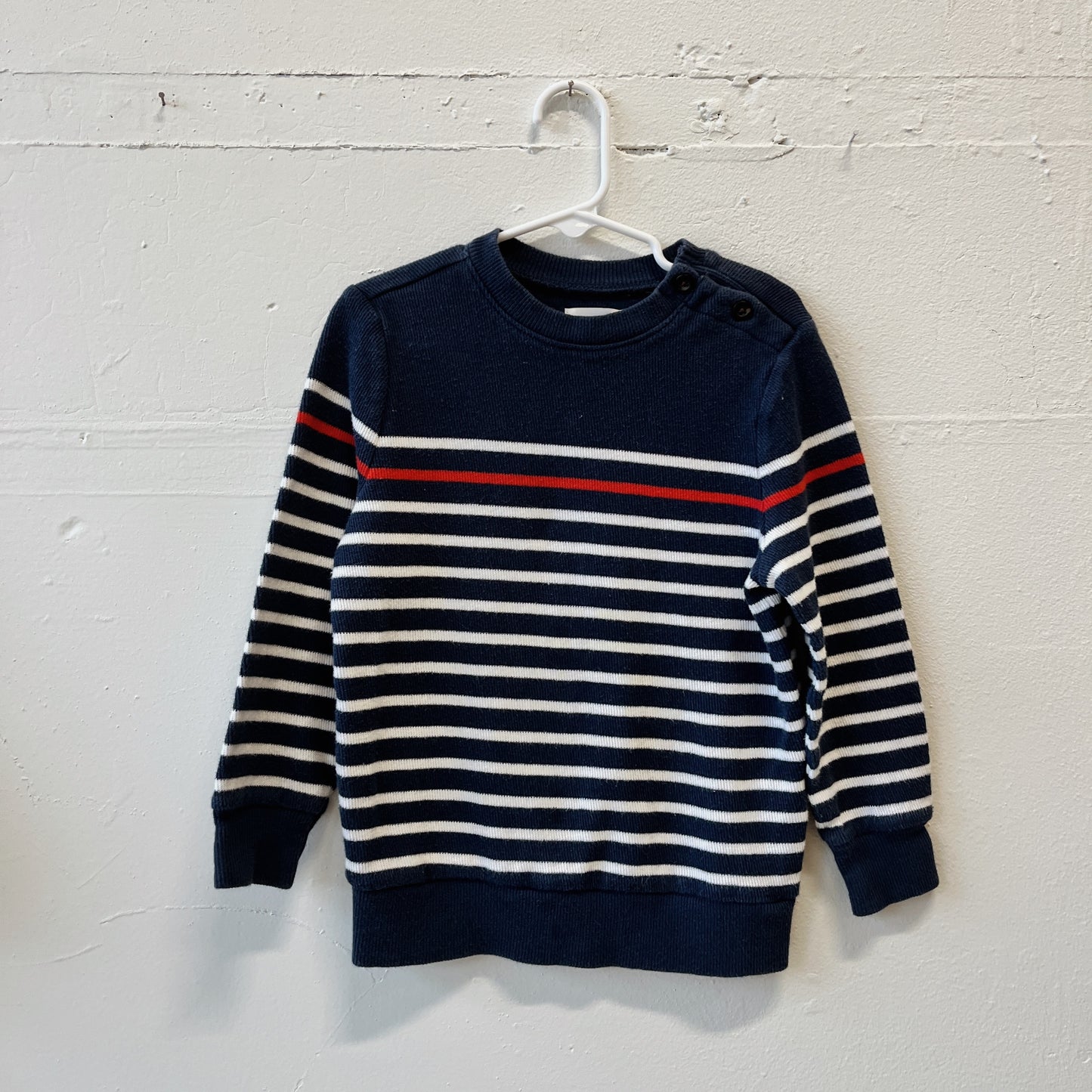 Size 5T | Striped Sweater