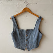 SIZE L | Denim Top