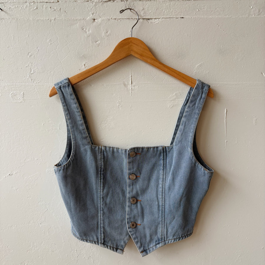 SIZE L | Denim Top