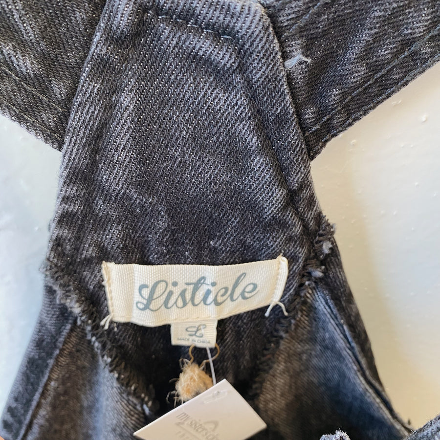 SIZE L | Black Overalls