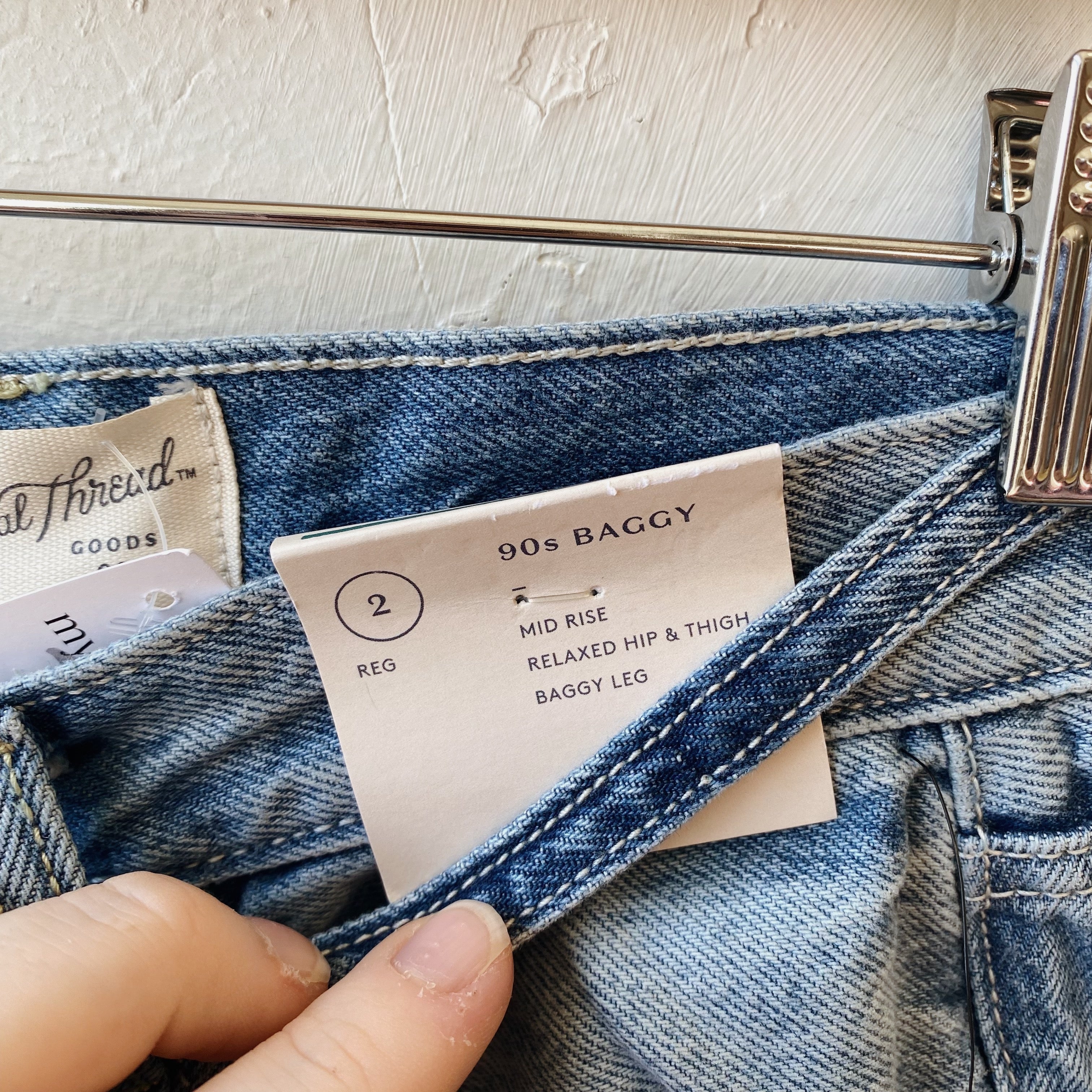 SIZE 2 | Tie Jeans