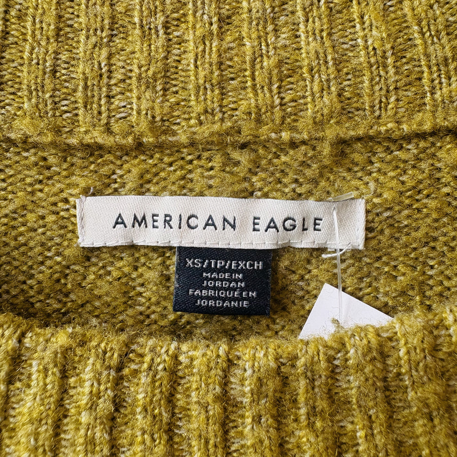 SIZE XS | AE Green Sweater