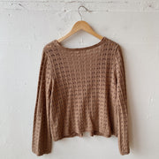 SIZE M | Tie Sweater