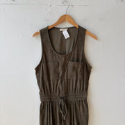 Size M | Green Corduroy Jumpsuit