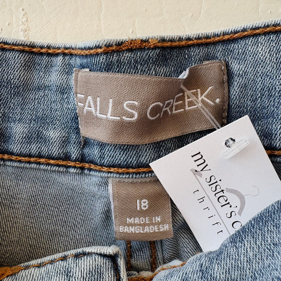 SIZE 18 | Wide Leg Jeans