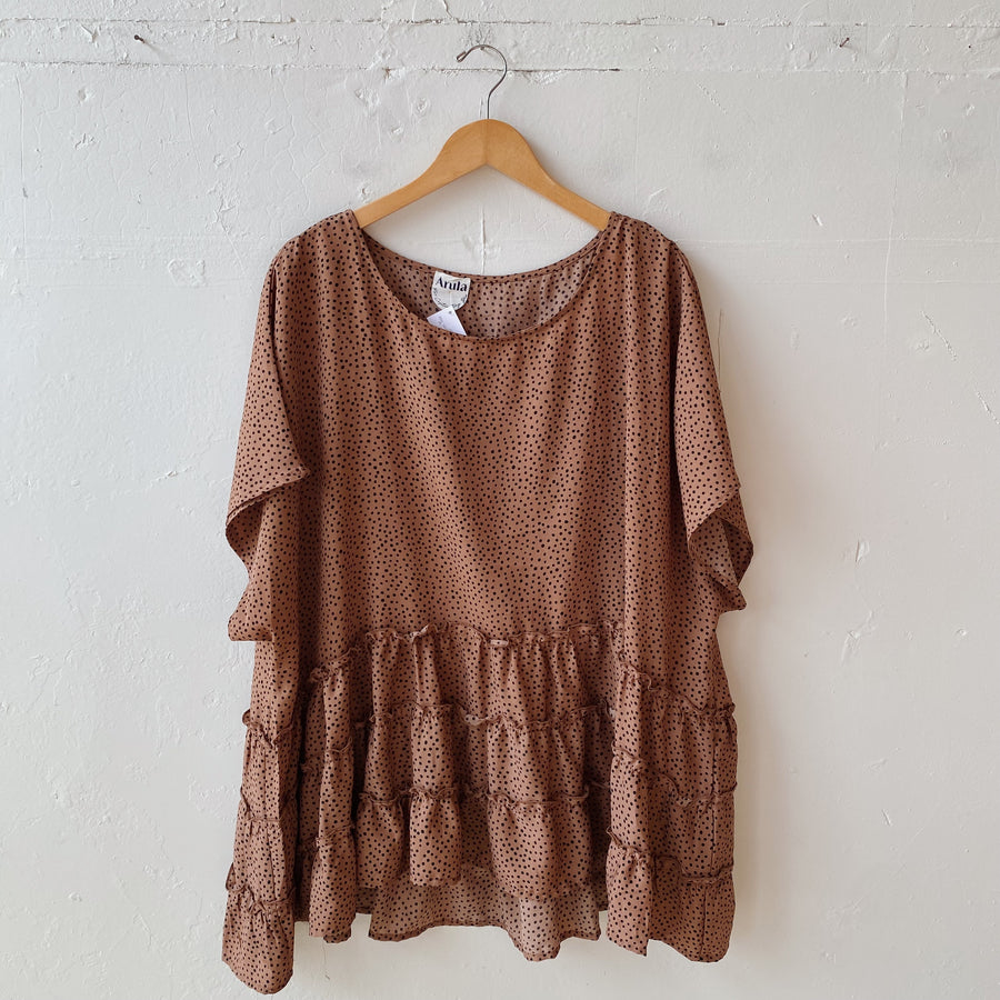 SIZE C | Arula Polka Dot Blouse