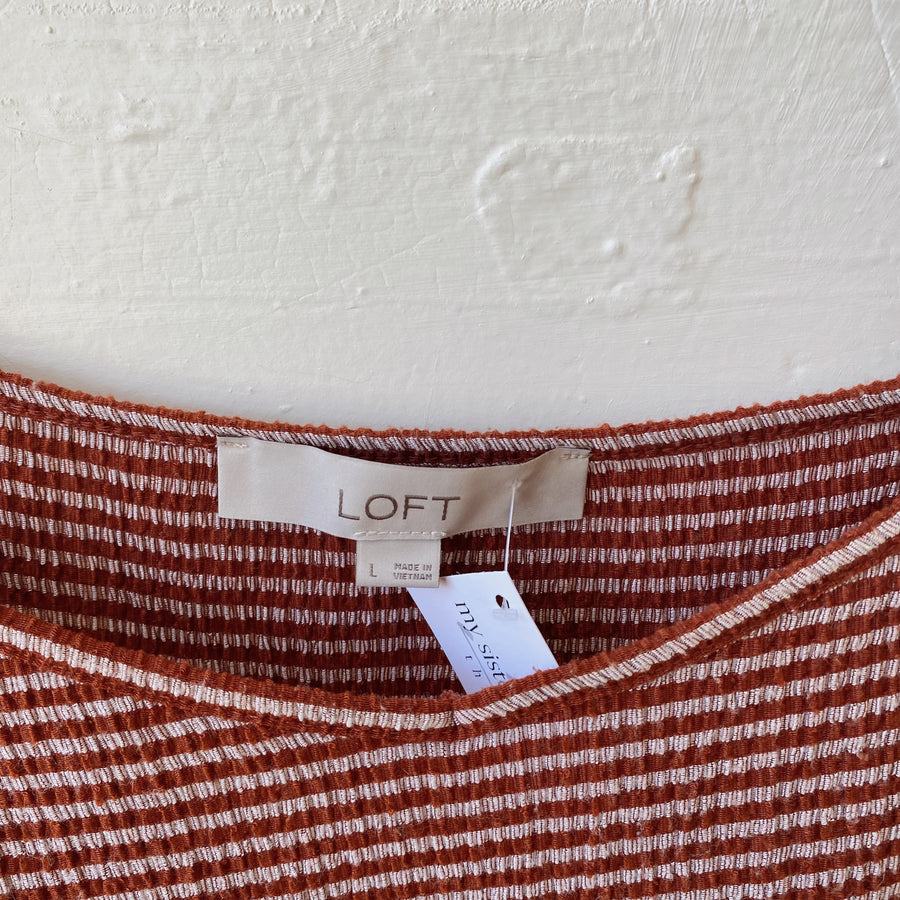 SIZE L | Striped Blouse