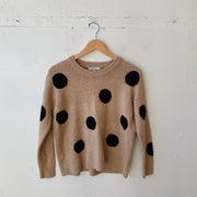SIZE XXS | Madewell Polka Dot Sweater