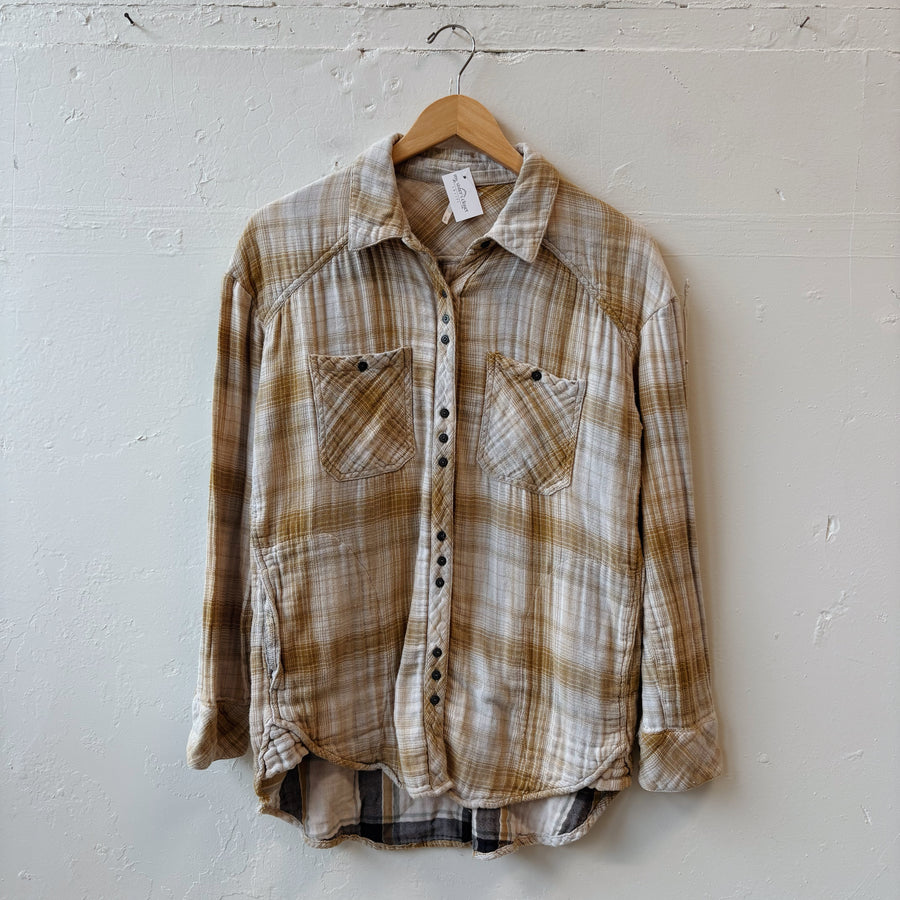 SIZE S | Free People Button Up