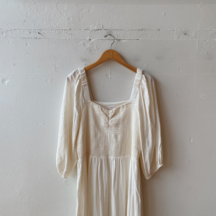 SIZE XL | White Dress