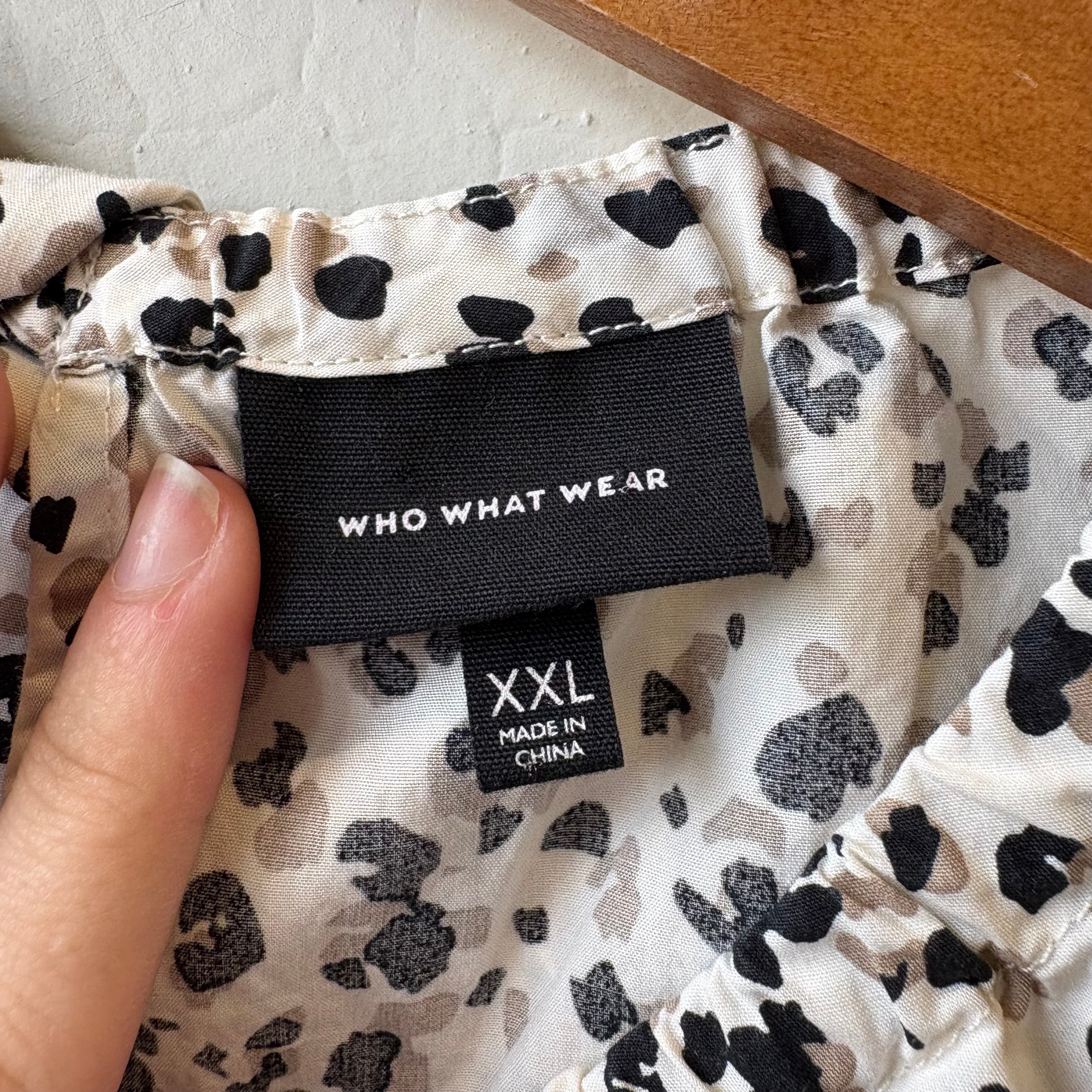 SIZE XXL | Patterned Dress