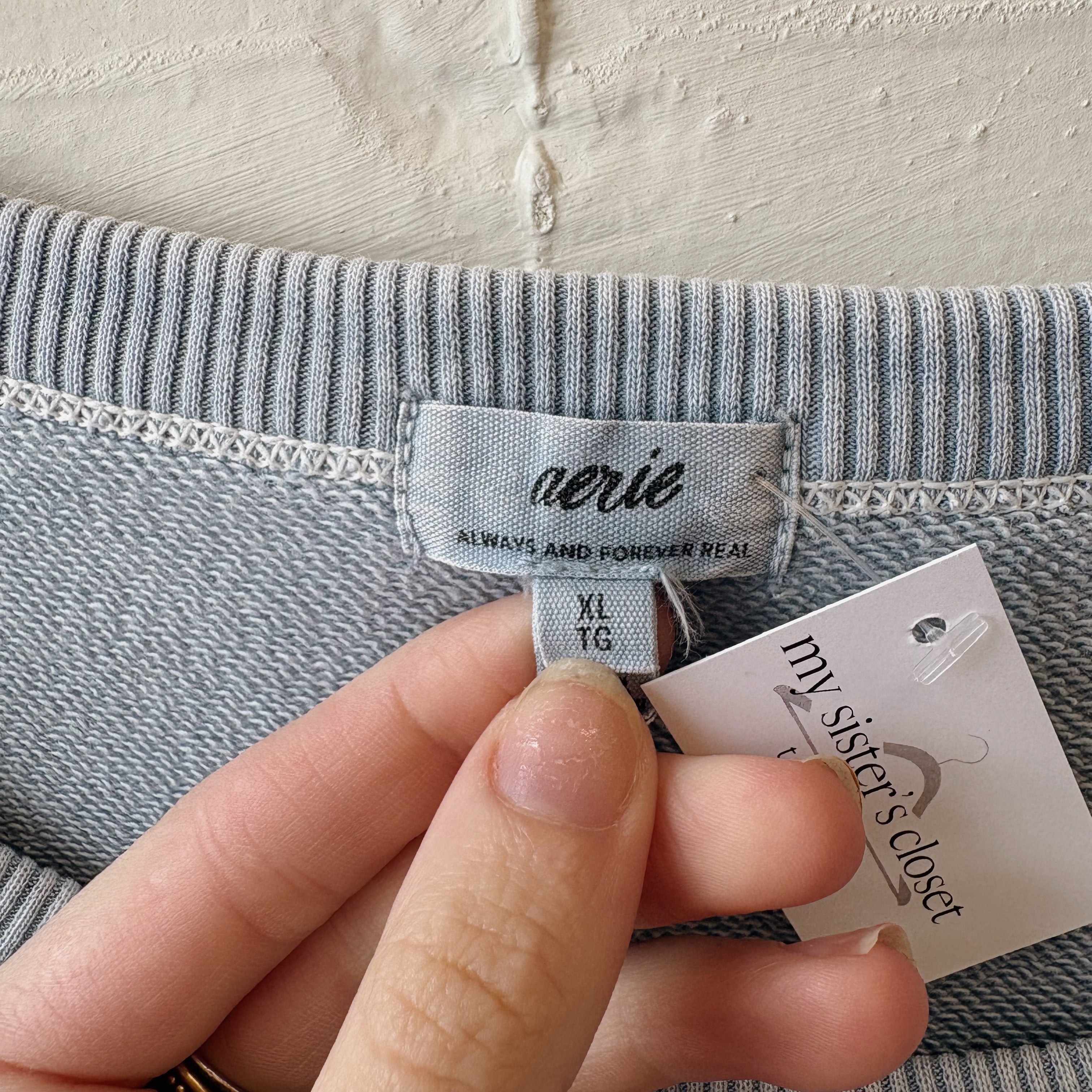 SIZE XL | Aerie Blue Top