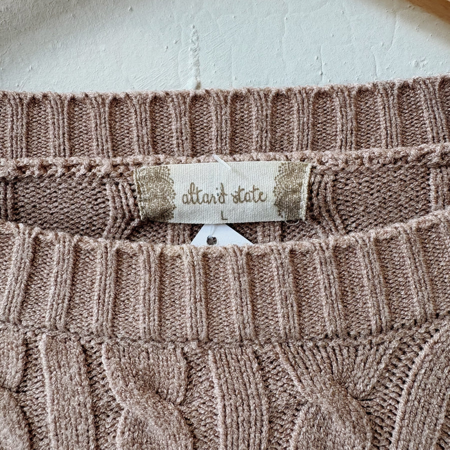 SIZE L | Altar’d State Brown Sweater