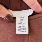 SIZE 2 | Brown Casual Pants