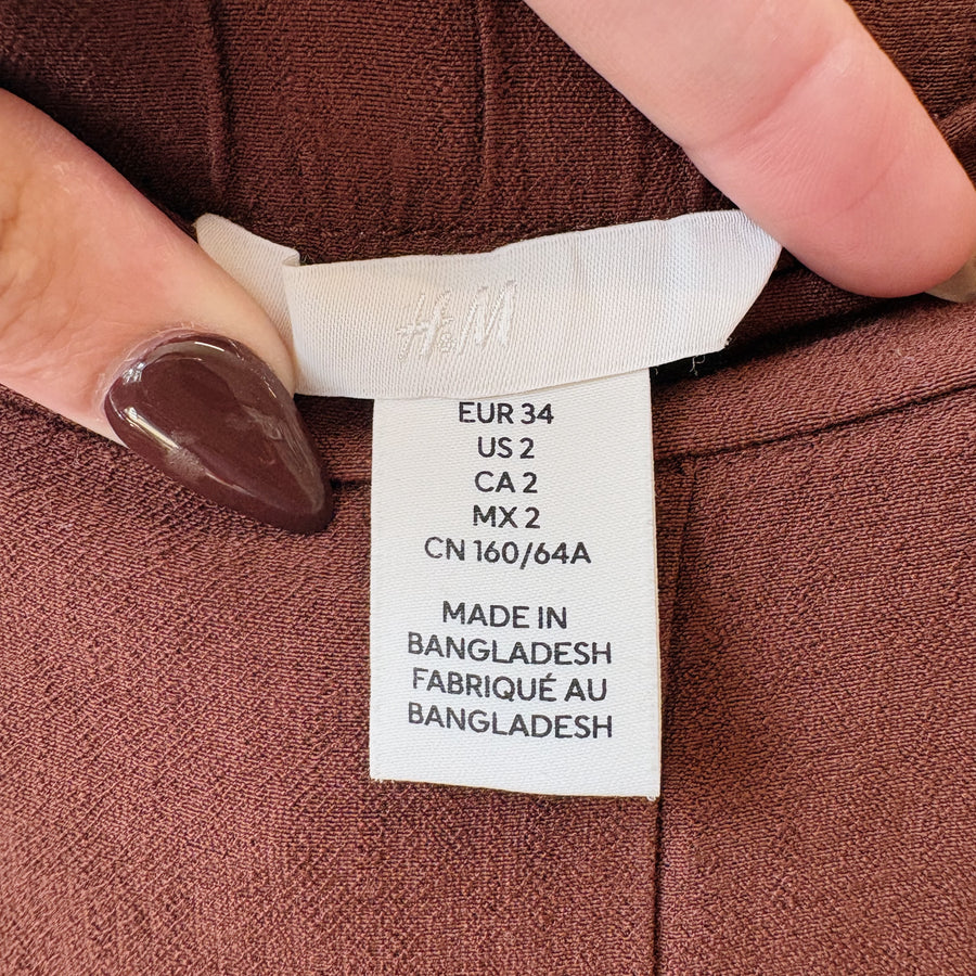 SIZE 2 | Brown Casual Pants