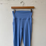 SIZE M Long | Blue Flare Leggings