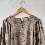 SIZE S | Green Spotted Top