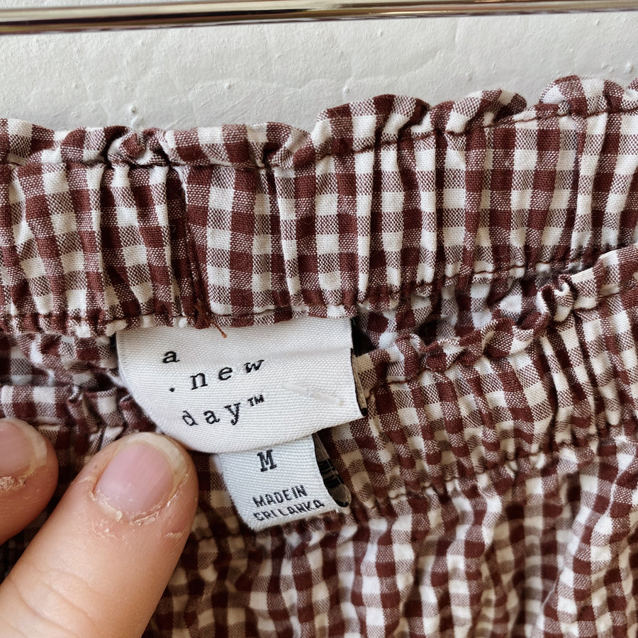 Size M | Gingham Pants