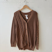 Size XL | Brown Cardigan