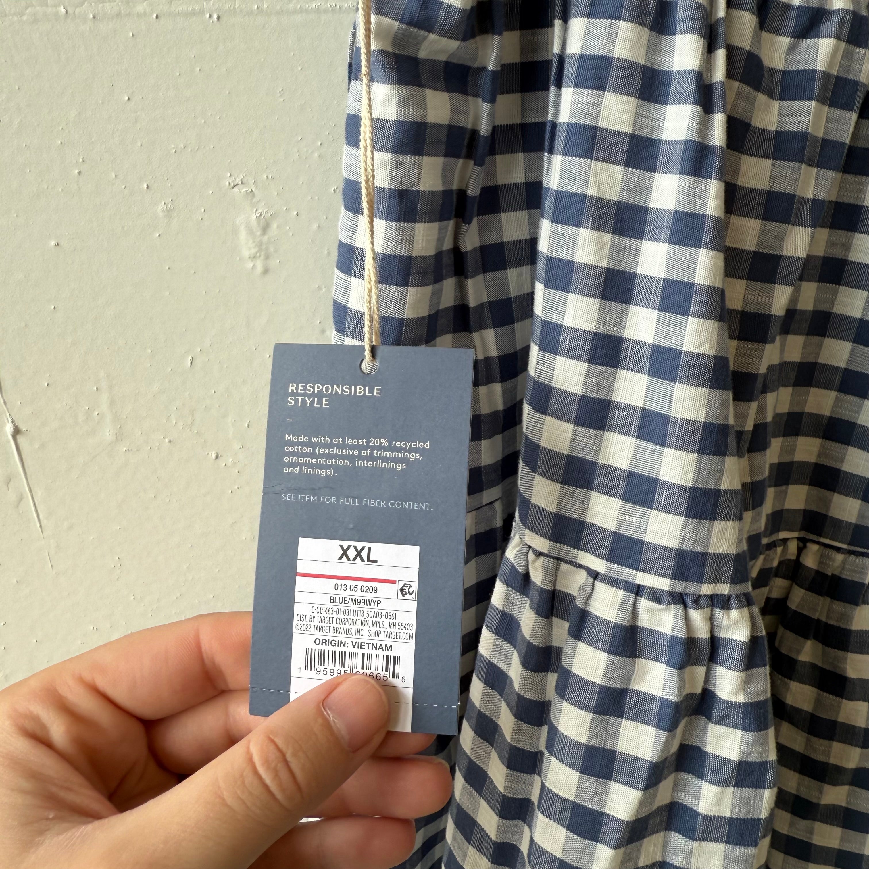 SIZE XXL | Gingham Skirt