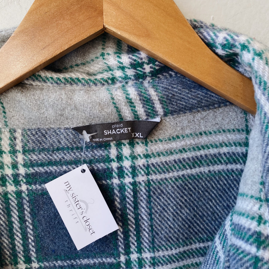 SIZE XXL | Blue Shacket