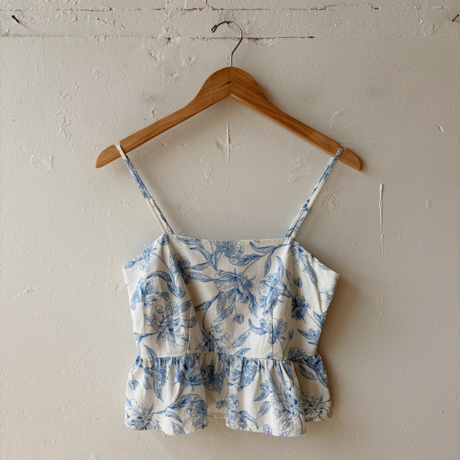 SIZE XS | Blue Tank Top