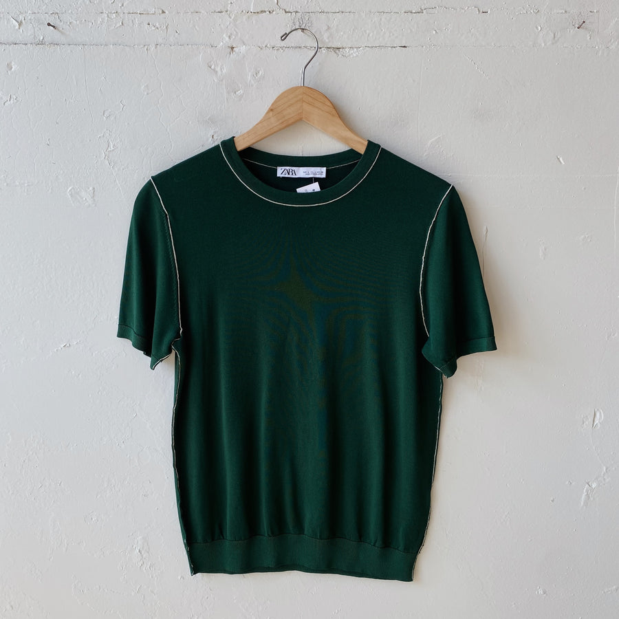 Size L | Green Zara Top