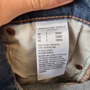 SIZE 2 | AE Short Barrel Jeans