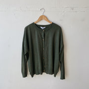 SIZE XXL | Green Cardigan