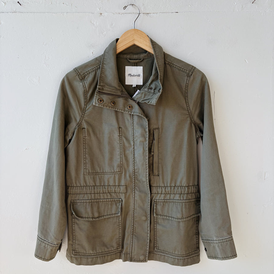 SIZE S | Madewell Denim Zip Up