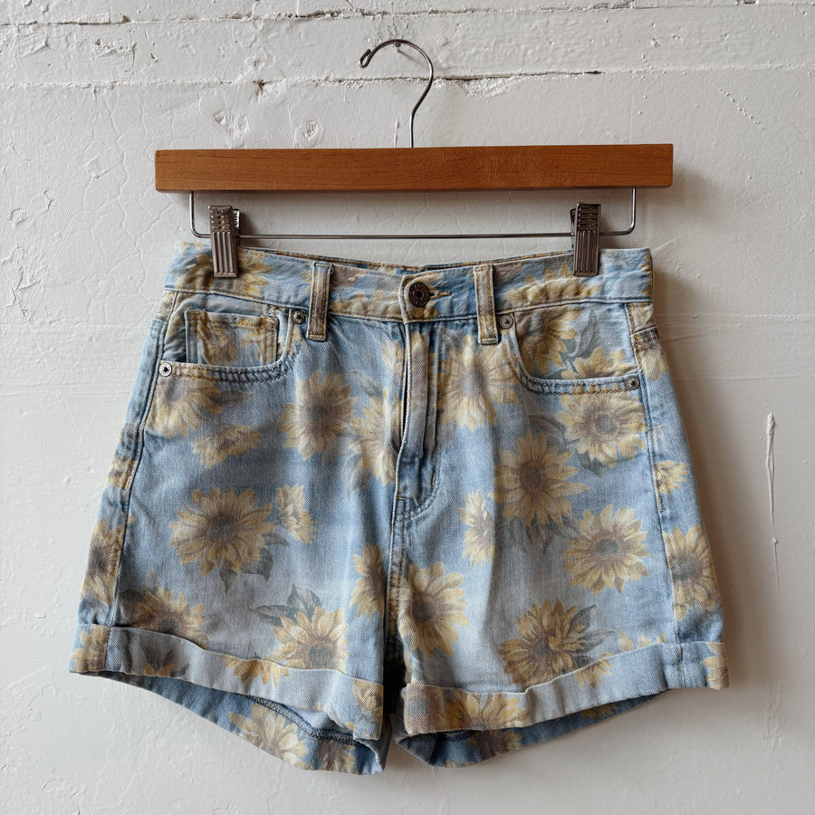 SIZE 0 | AE Sunflower Shorts