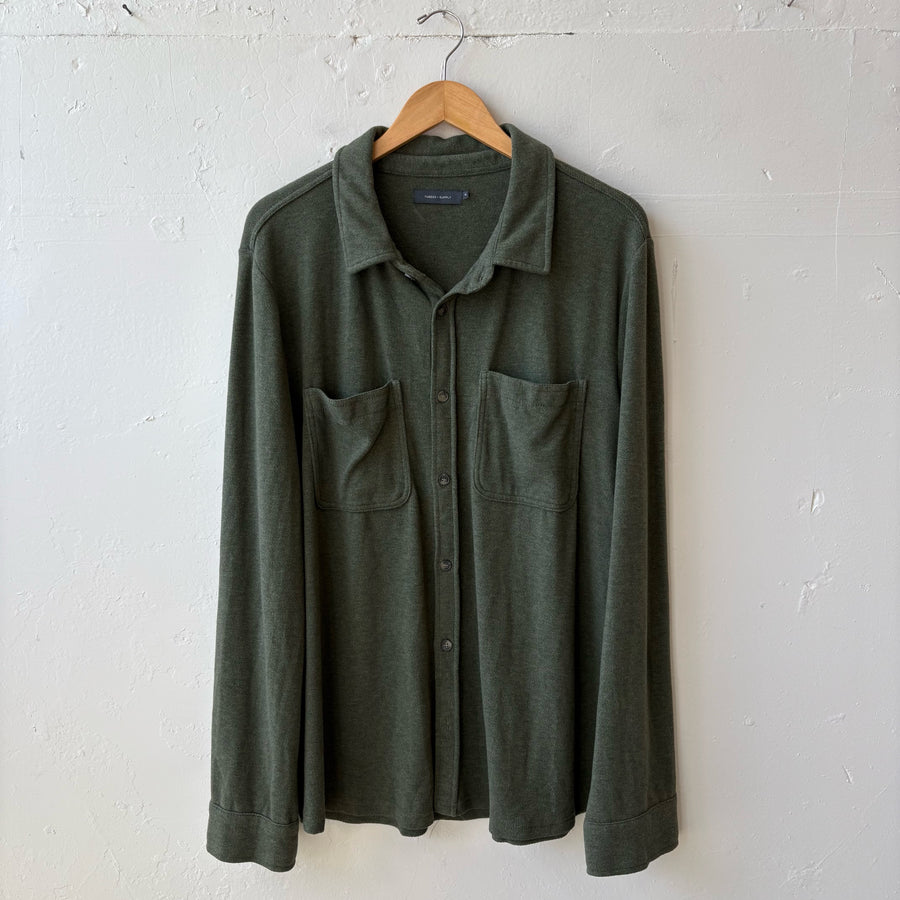 SIZE XL | Soft Green Shacket