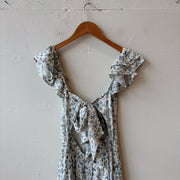 SIZE S | Blue Floral Dress