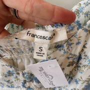 SIZE S | Blue Floral Dress