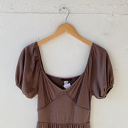 SIZE S | Brown Dress