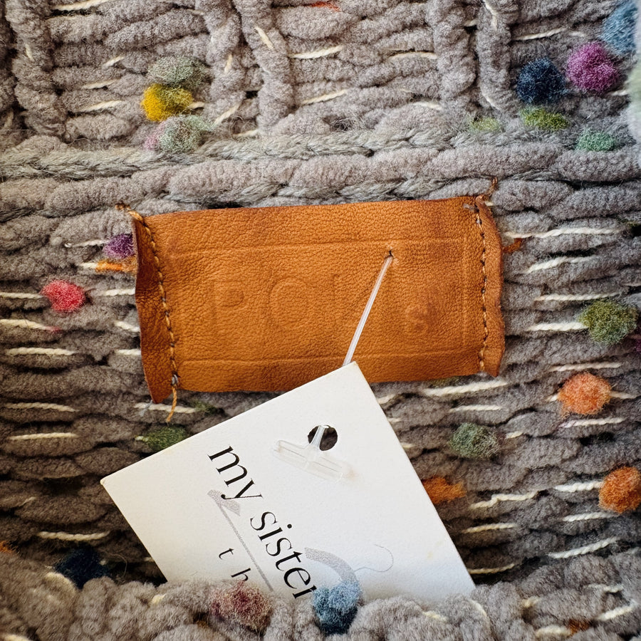 SIZE S | Grey Multicolor Sweater