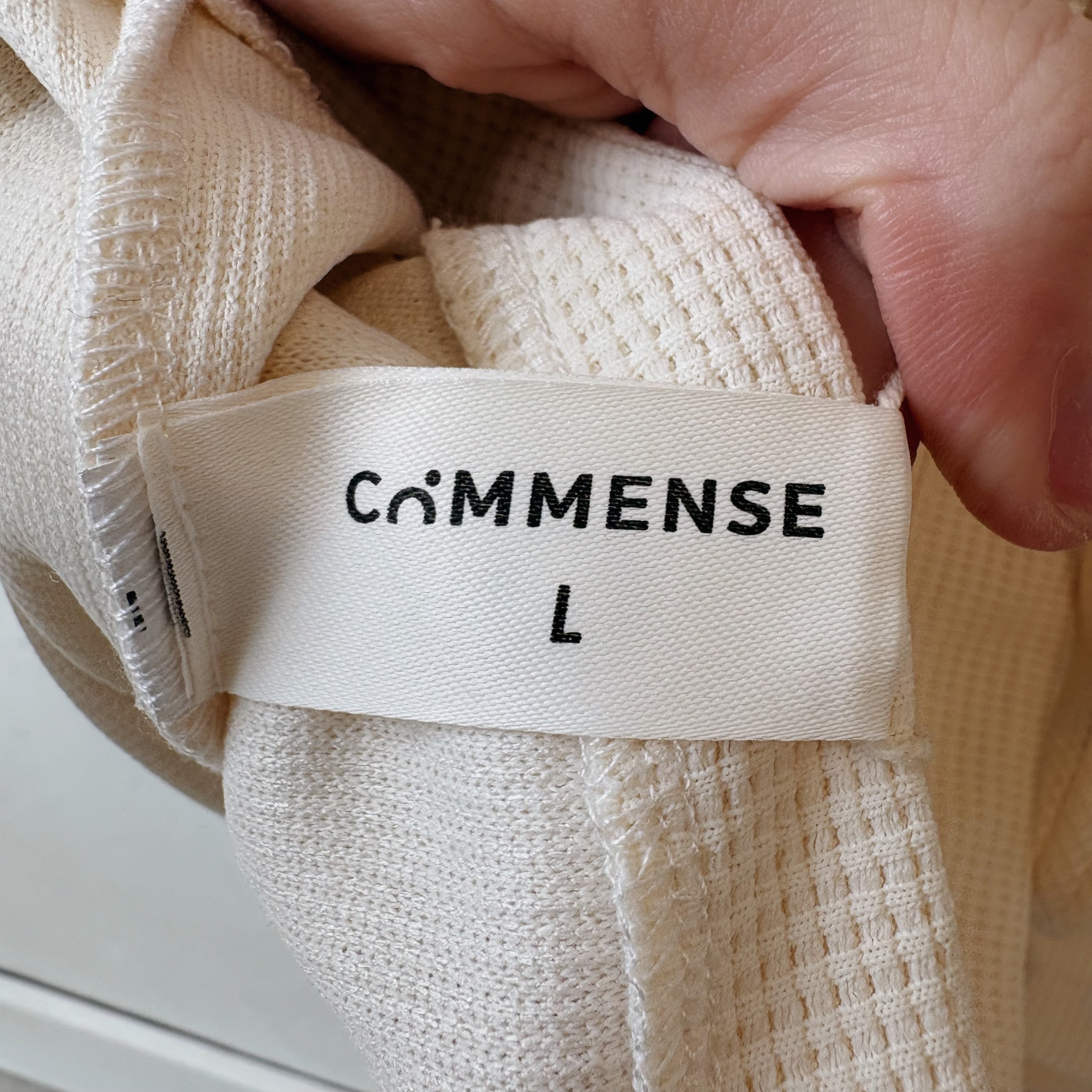 SIZE L | White Tie Top