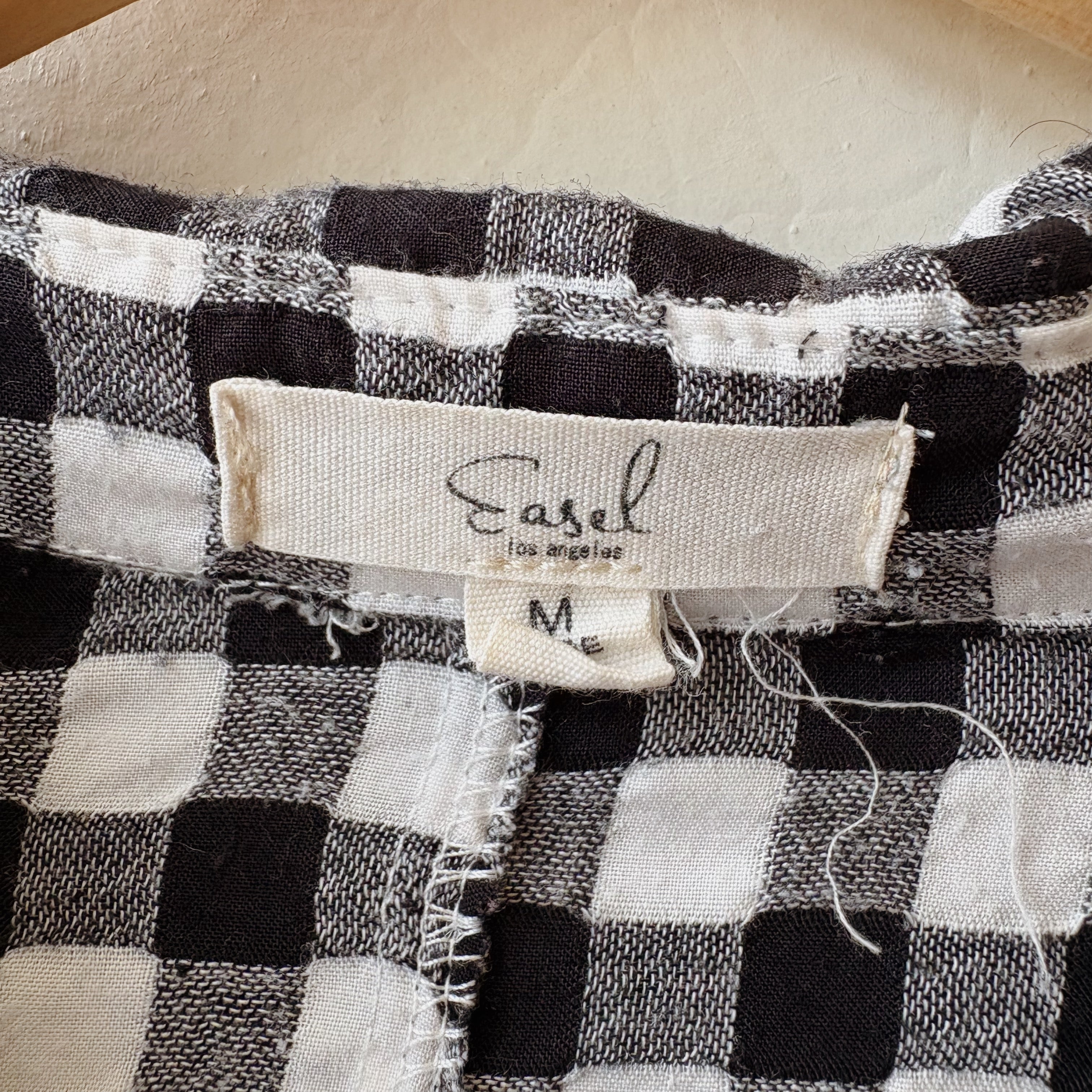 SIZE M | Gingham Dress