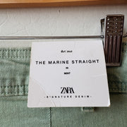 SIZE 12 | Zara Green Jeans