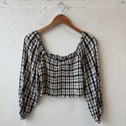 SIZE XS | AE Plaid Top