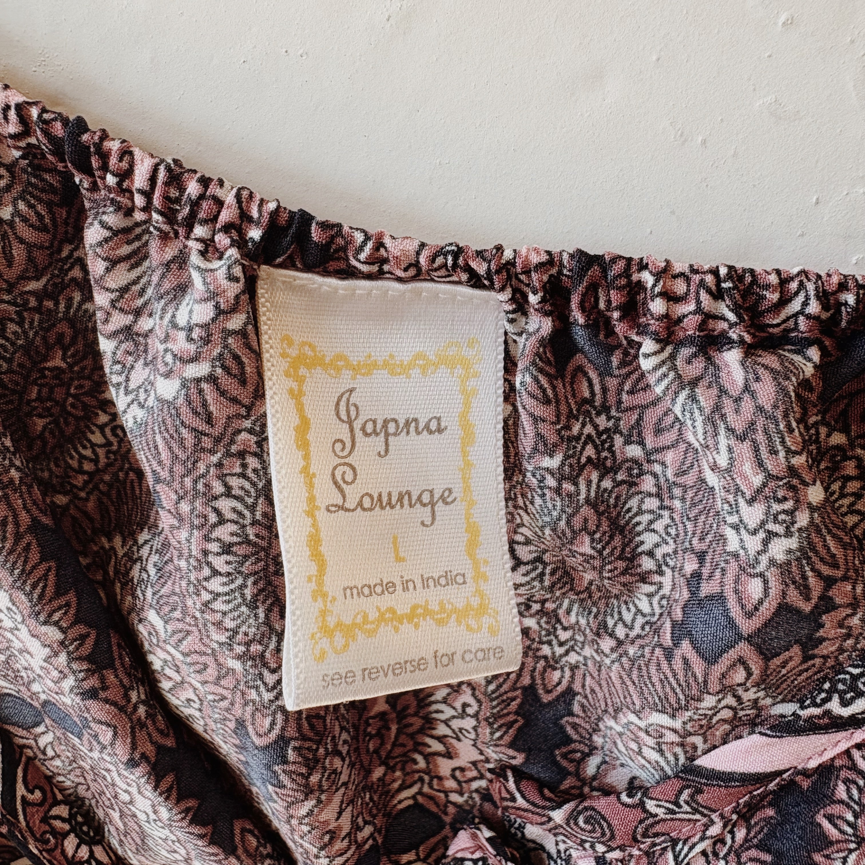 SIZE L | Patterned Tank Top