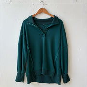 SIZE M | Teal Sweatshirt