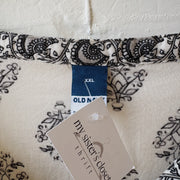 SIZE XXL | Black & White Top