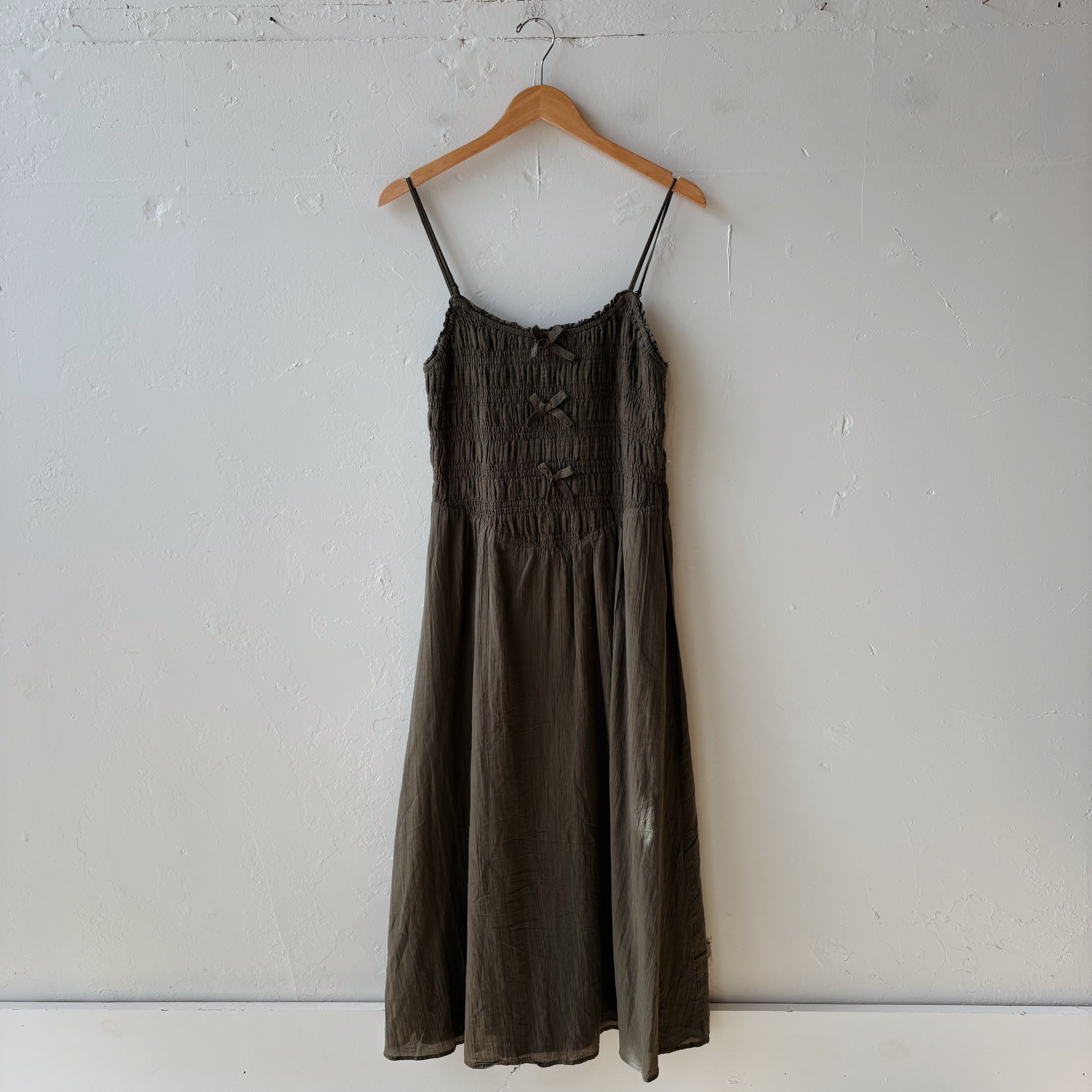 Size S | AE Green Bow Dress