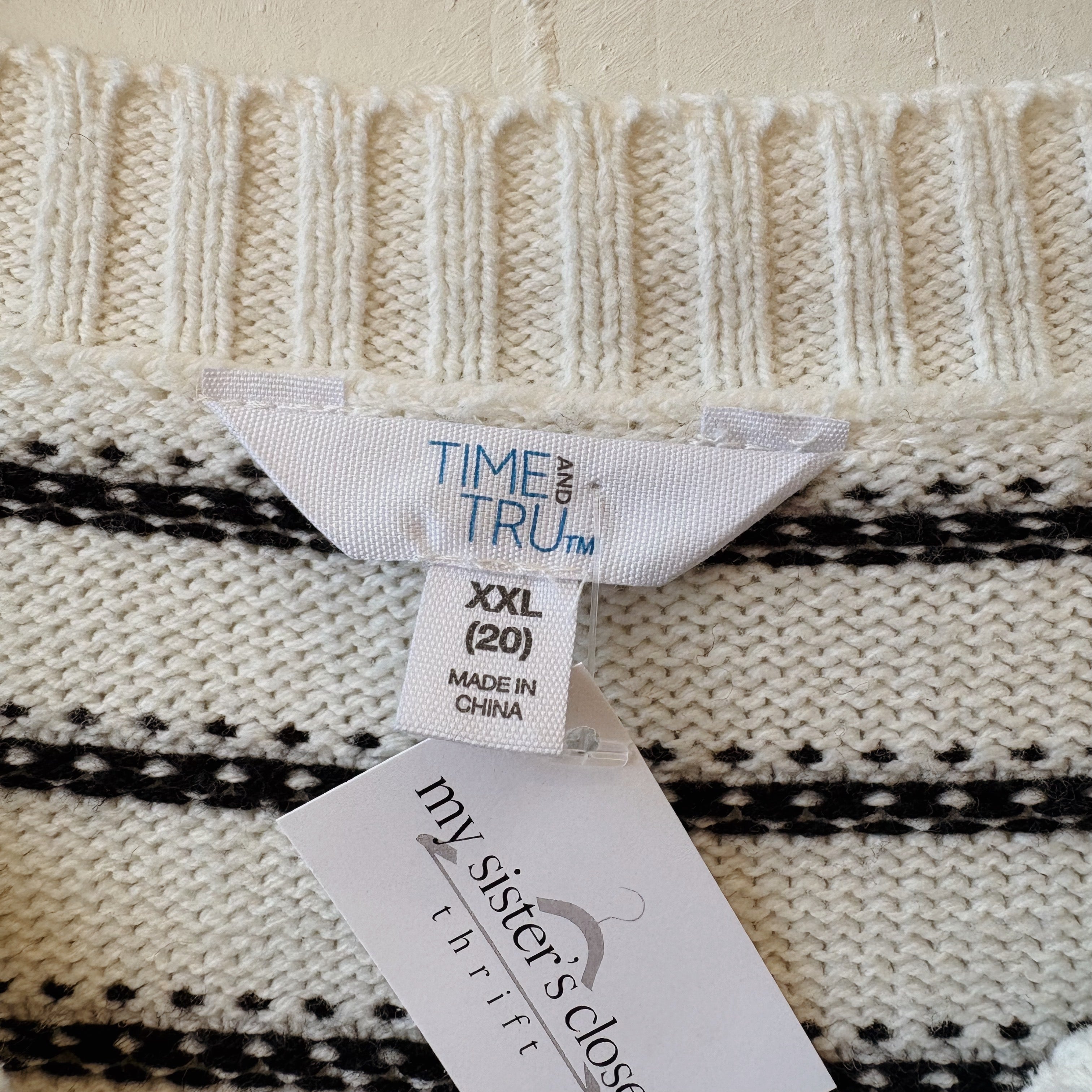 SIZE XXL | Striped Sweater
