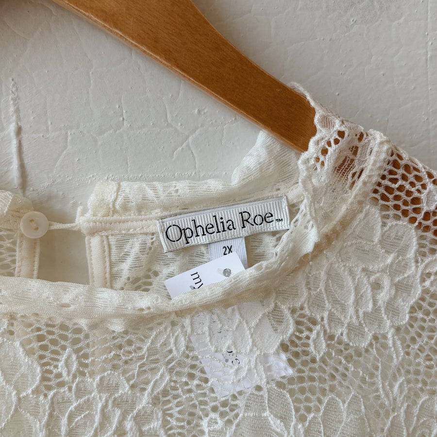 Size 2XL | Lace Top