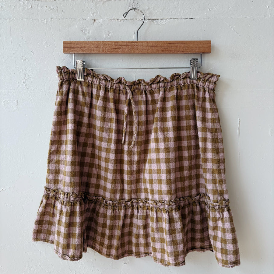 SIZE M | Madewell Plaid Skirt