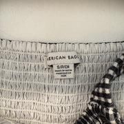 Size S | AE Gingham Crossback Dress