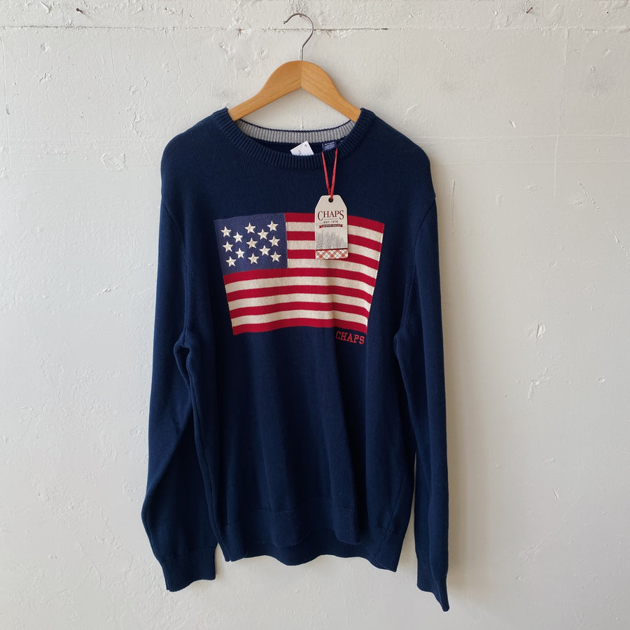 Size XL | American Flag Sweater